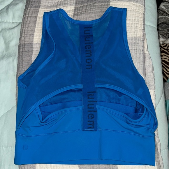 Lululemon Mesh-Back Cropped Training Tank - Picture 2 of 6